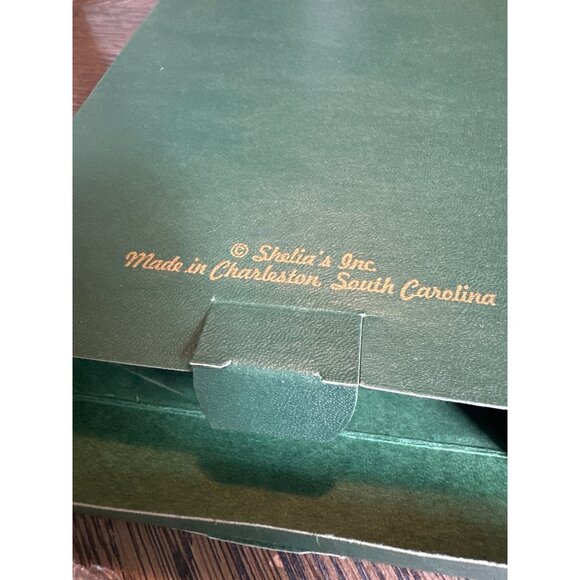 Sheilas Inc. 1997 Rainbow Row Charleston SC Wooden Handcrafted Collectible Tan - Picture 3 of 4